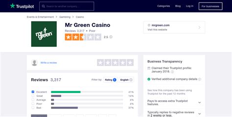 Mr Green Trustpilot