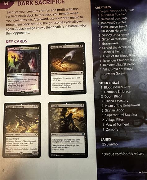 Mtg Game Night 2022 Decklists