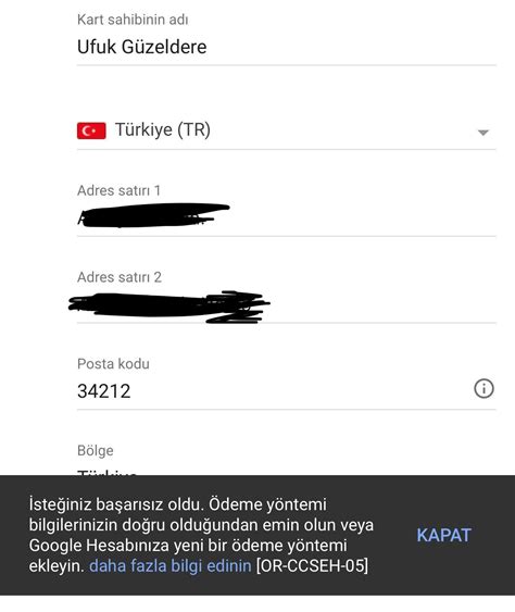 Multi pay kart ekleme