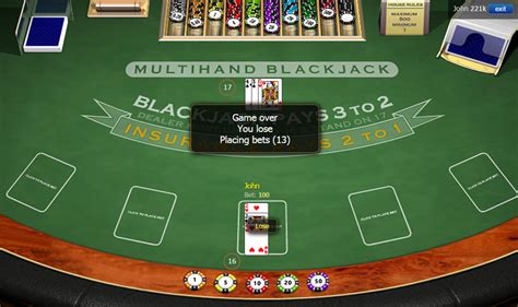 Multiplayer Blackjack Online Casino Game Multiplayer Blackjack Online Casino Game