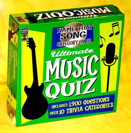 Music Quiz Board Games