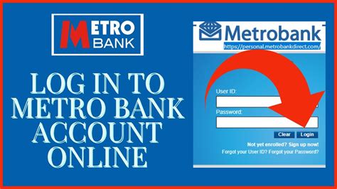 My Metro Bank Online Banking