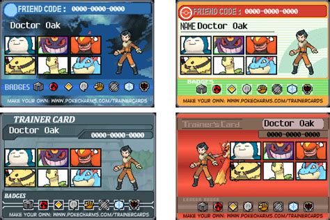 My Trainer Card Maker
