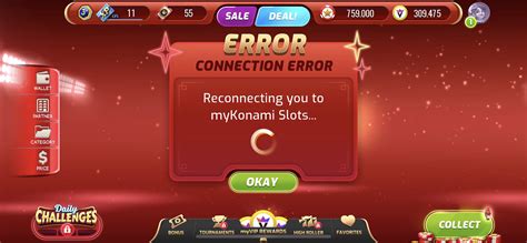 Myvegas Slots Connection Error