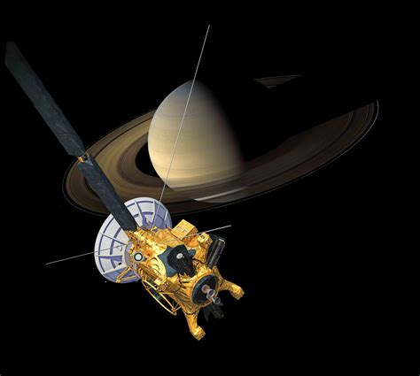 Nasa Cassini Mission To Saturn