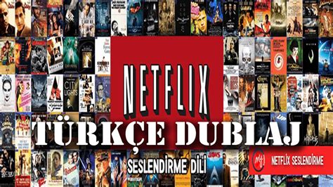 Netflix türkçe dublaj diziler
