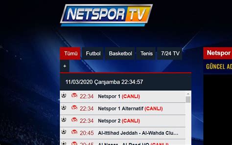 Netspor tv canlı maç izle