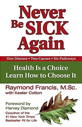 Never be sick again مترجم pdf