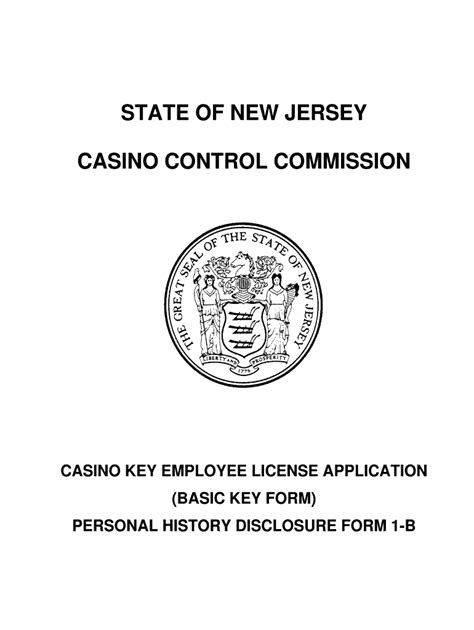 New Jersey Gaming License Verification