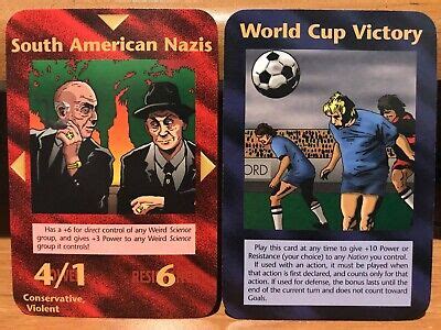 New World Order Card Game For Sale