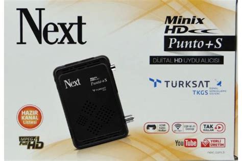 Next minix hd punto s internet bağlantısı