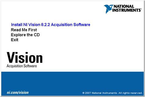 Ni vision acquisition software download