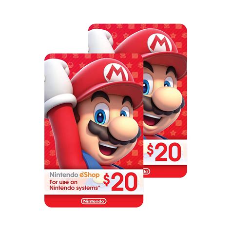 Nintendo Eshop Gift Cards Australia