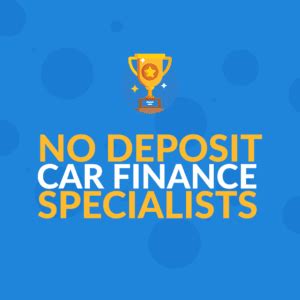 No Deposit Vehicle Finance