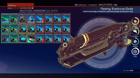 No Man's Sky Change Multi Tool