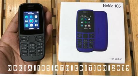 Nokia 105 4th Edition Specs