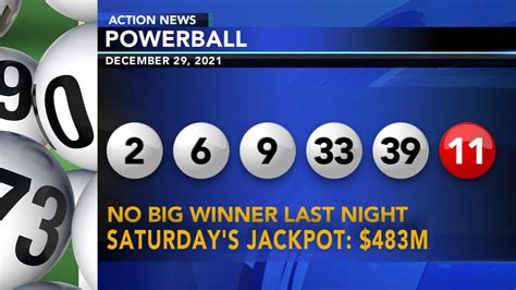 Numbers For The Powerball Wednesday