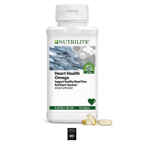 Nutrilite heart health omega