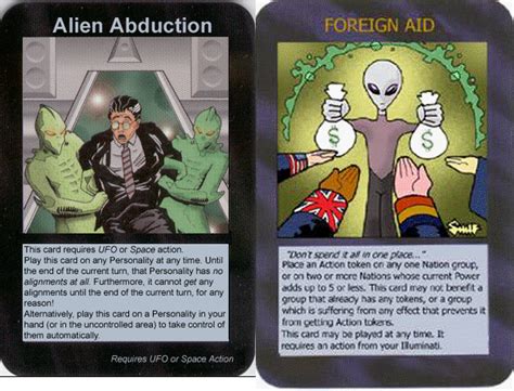 Nwo Card Game Alien Invasion Nwo Card Game Alien Invasion