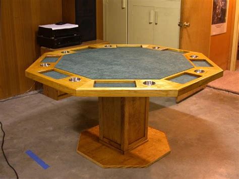 Octagon Poker Table Plans