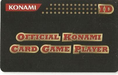Official Konami Card Game Player