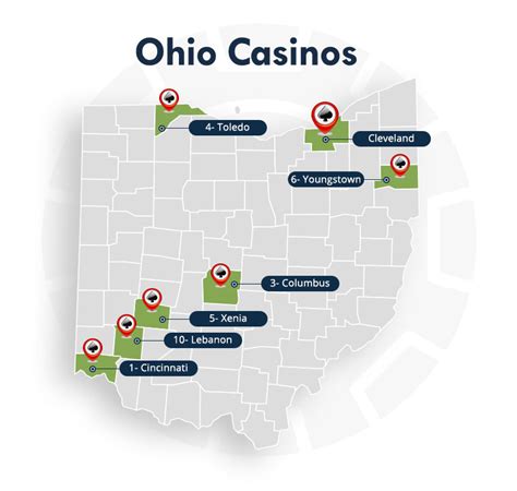 Ohio Casino Map Locations