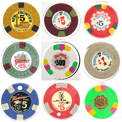 Old Casino Chips From Vegas