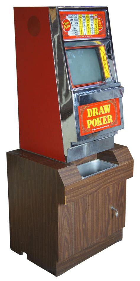 Old Draw Poker Machine