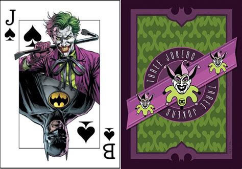 Old Playing Card Joker Batman