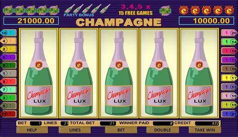 Onlayn oyun Champagne Slots