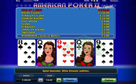 Onlayn oyunlar American Poker 2
