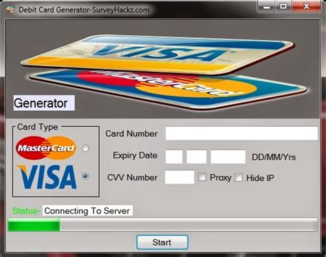 Online Debit Card Generator Online Debit Card Generator
