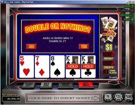 Online Video Poker Double