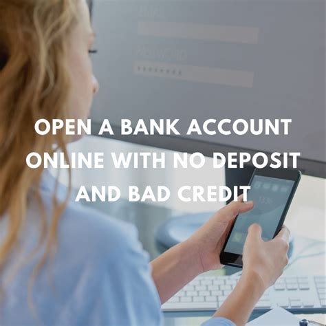 Open Checking Account Without Deposit