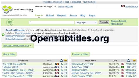 Opensubtitles org