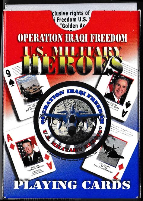 Operation Iraqi Freedom Playing Cards
