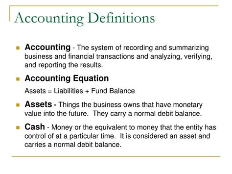 Outstanding Definition Accounting