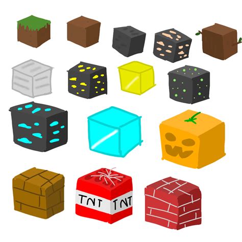 Oynamaq üçün şanslı blokları olan Minecraft xəritəsi