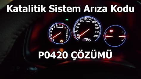 P0420 arıza kodu çözümü