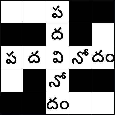 Padavinodam Puzzles In Telugu