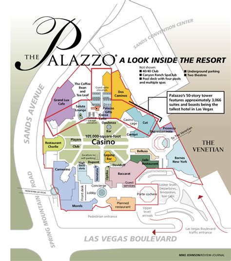 Palazzo Casino Map