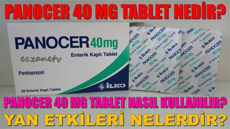 Panocer ne ilacıdır