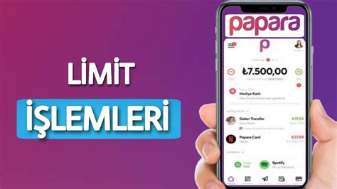 Papara limit aşımı