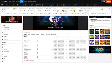 Partypoker Sports Review