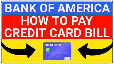Pay Bank Of America Credit Card Online Pay Bank Of America Credit Card Online