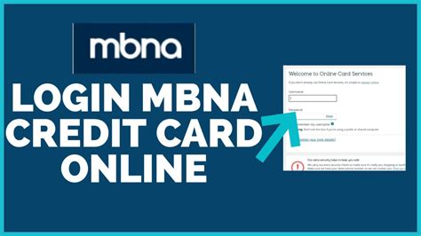 Pay Mbna Credit Card Online