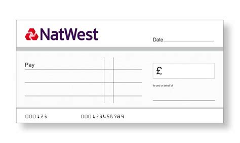 Paying A Cheque Into Natwest