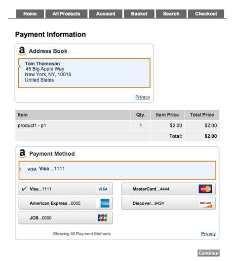 Payment Methods Amazon Uk