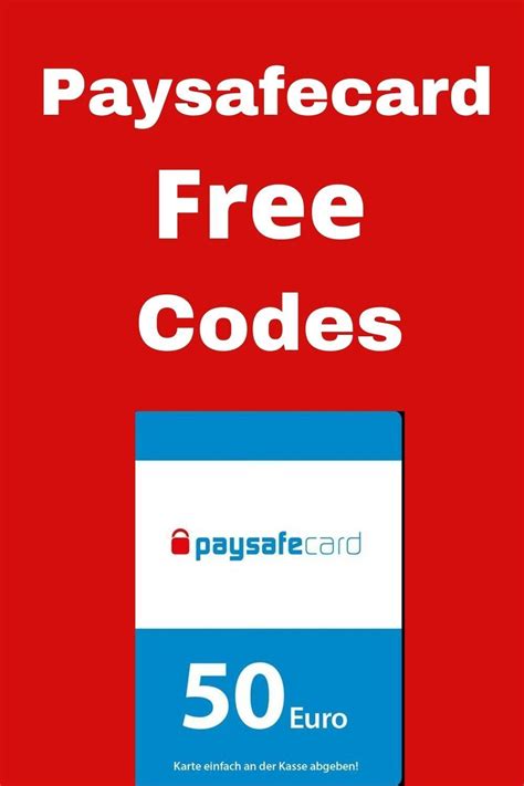 Paysafecard Free Codes 2022