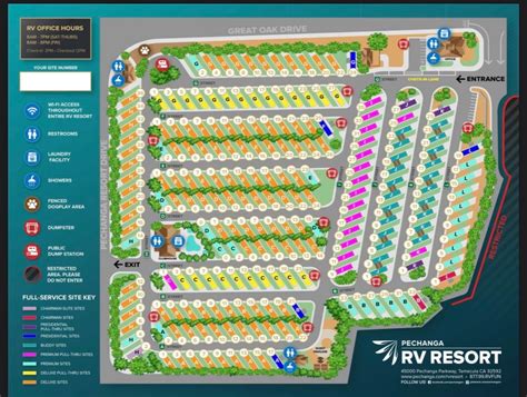 Pechanga Campground Map